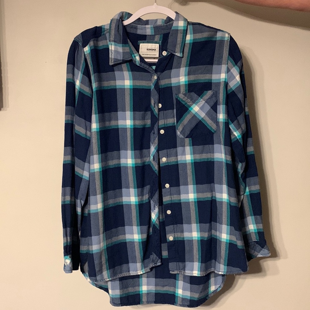Blue Flannel Shirt